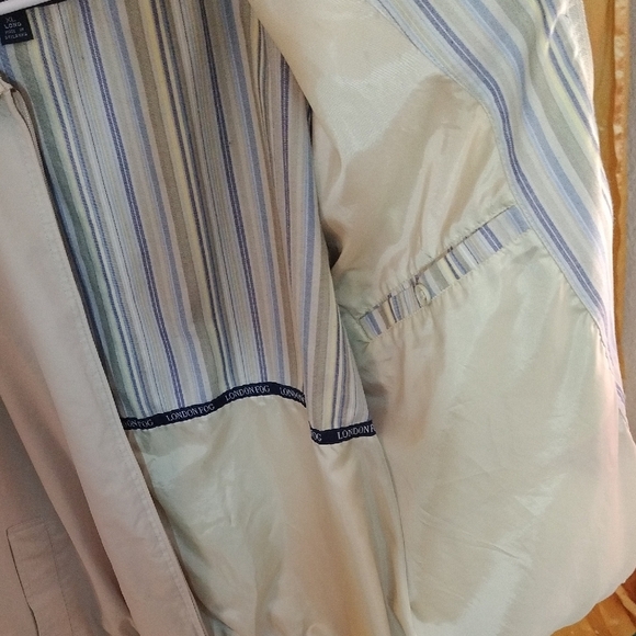 London Fog Tan Lightweight Relaxed Fit Jacket - Picture 4 of 5